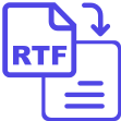 RTF to PDF
